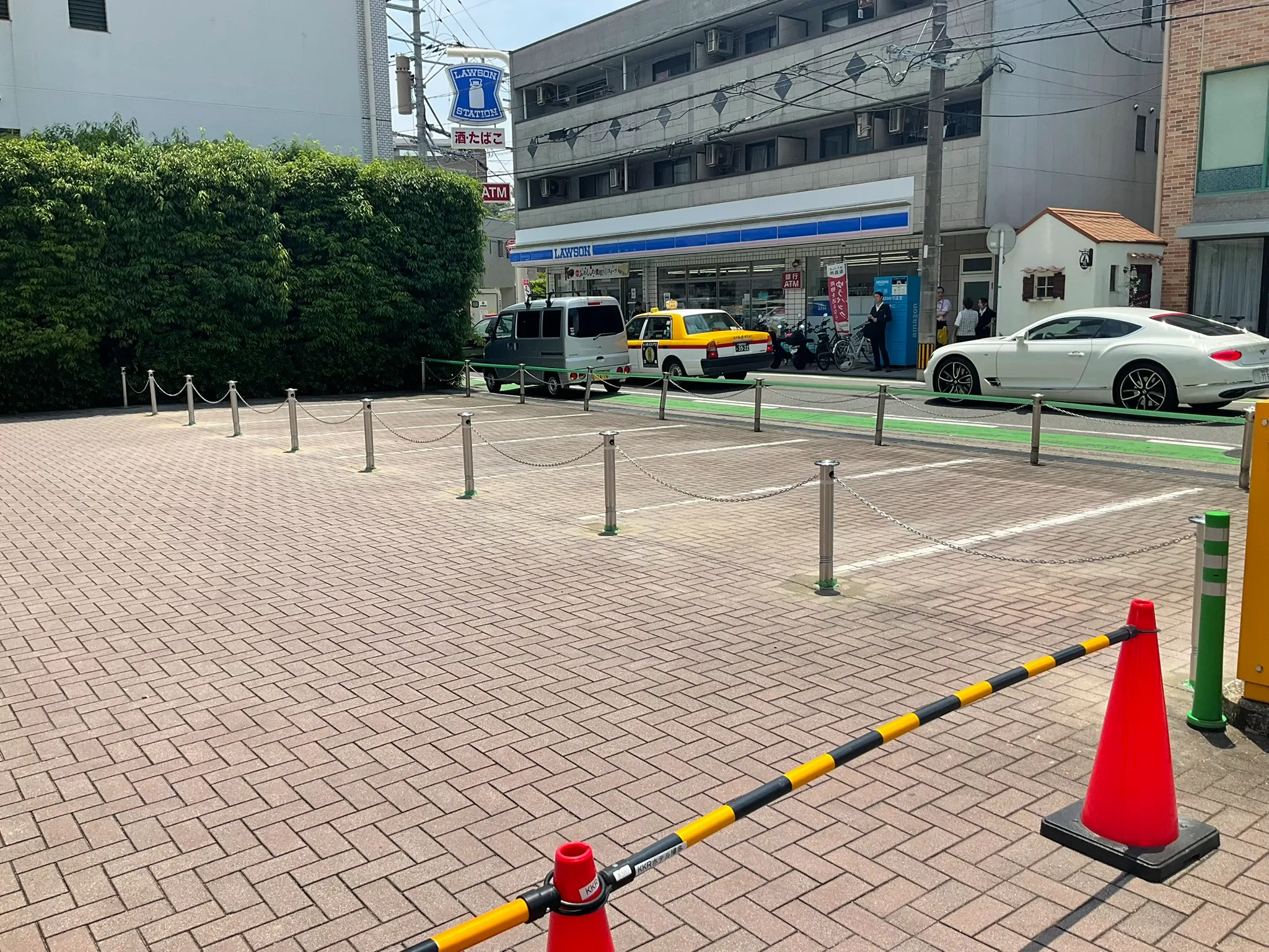 KKRホテル博多のバリカー工事事例